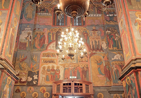 Москва, Кремль. Собор Михаила Архангела. 1505-1508 гг. Архитектор Алевиз Ламберти да Монтаньяна